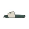 Adidas Adilette Sports Shower Wonder Green Size Cm Sandals, White/College Green/College (GW8749), 25.5