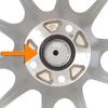 4Pcs/Set Car Accessories Plastic Wheel Hub Centric Ring 73.1 To 67.1 Wheel Hub Ring OD = 73.1mm ID = 67.1mm Wheel Center Ring