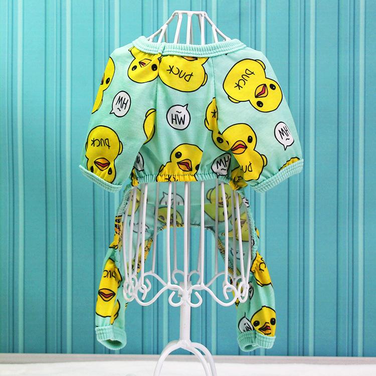 Cute Dog Clothes Soft Puppy Pajamas Outfits Pet Clothing for Small Dogs tshirts Spring Summer Yorkies Chihuahua Clothes 12c30