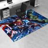 Hulk,Avengers,Captain America Office Carpet Soft Polyester Entrance Carpet Washable Non-slip Machine Washable Indoor Carpet Living Room Bedr