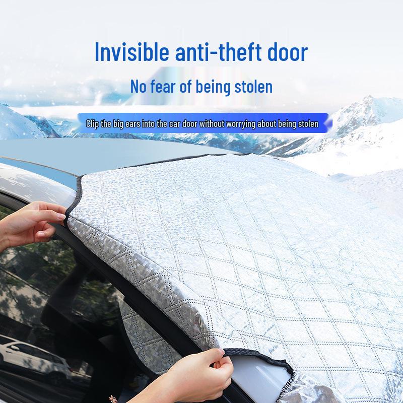 Magnetic Frostproof Snow Cover for Car Windshield