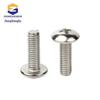 304 Stainless Steel Pan Head Phillips Machine Screw, Mushroom Head, Sizes M2-M6