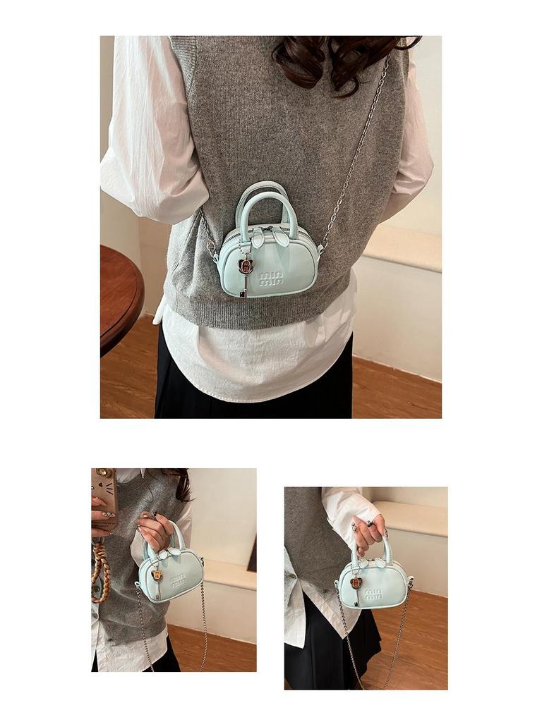 2025 Frühling Damen Stilvolle Mini-Handtasche - Schlichte, vielseitige Umhänge- & Schultertasche