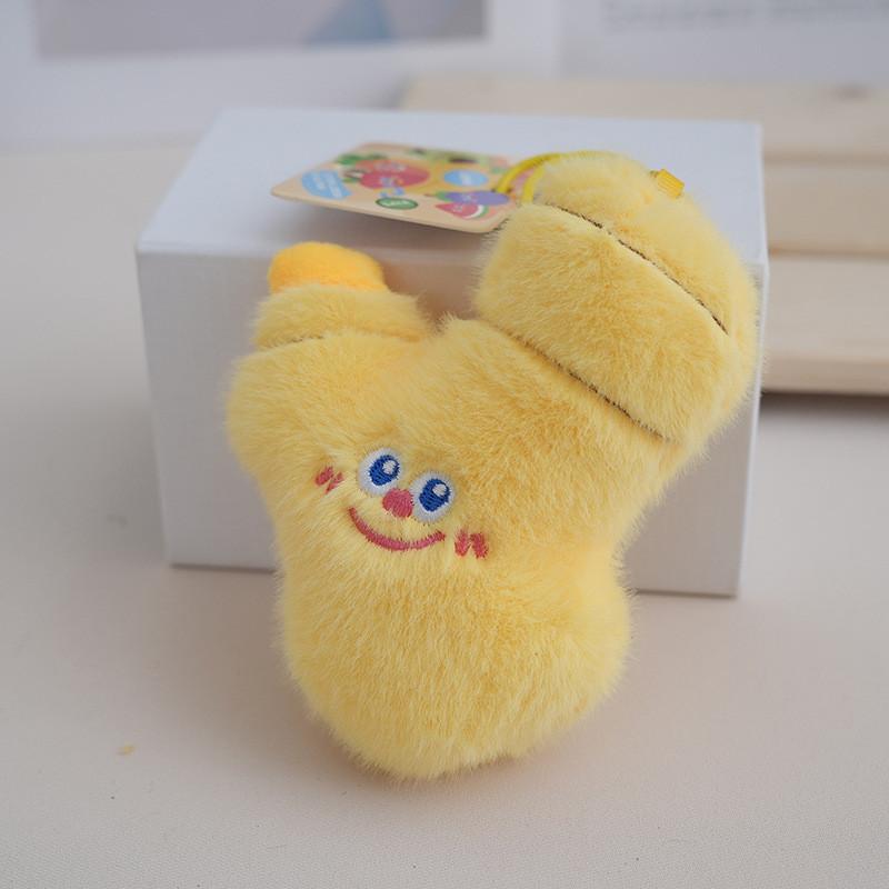 Adorable Penguin Plush Toy Avocado Shape Soft Pp Cotton Filled 12cm High