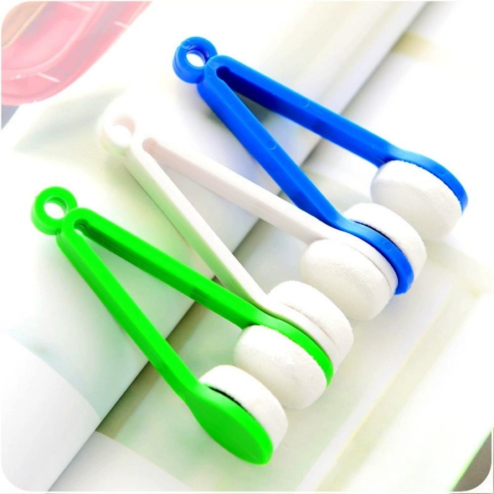 Mini Portable Glasses Sunglasses Microfiber Cleaning Brush