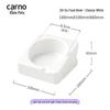 Ceramic Anti-Tip Cheese Bowl for Pet Snacks - Small Feeding Basin for Hamsters