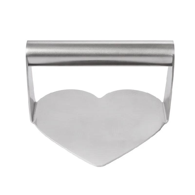 Smash Burger Press Burger Press Patty Maker Stainless Steel Non-Stick Professional Heat-resisting Burger Smasher Griddle