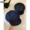 New Model Star Cloud Beret Women's Fashionable Tidal Current Versatile Octagonal Caps Retro Art Painter Hats