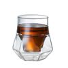 YWDL 120/130ml Double-layer Glass Cup Hanging Ear Espresso Coffee Cup Anti-scalding Milk Party Brandy Wine Teacup Clear Mug