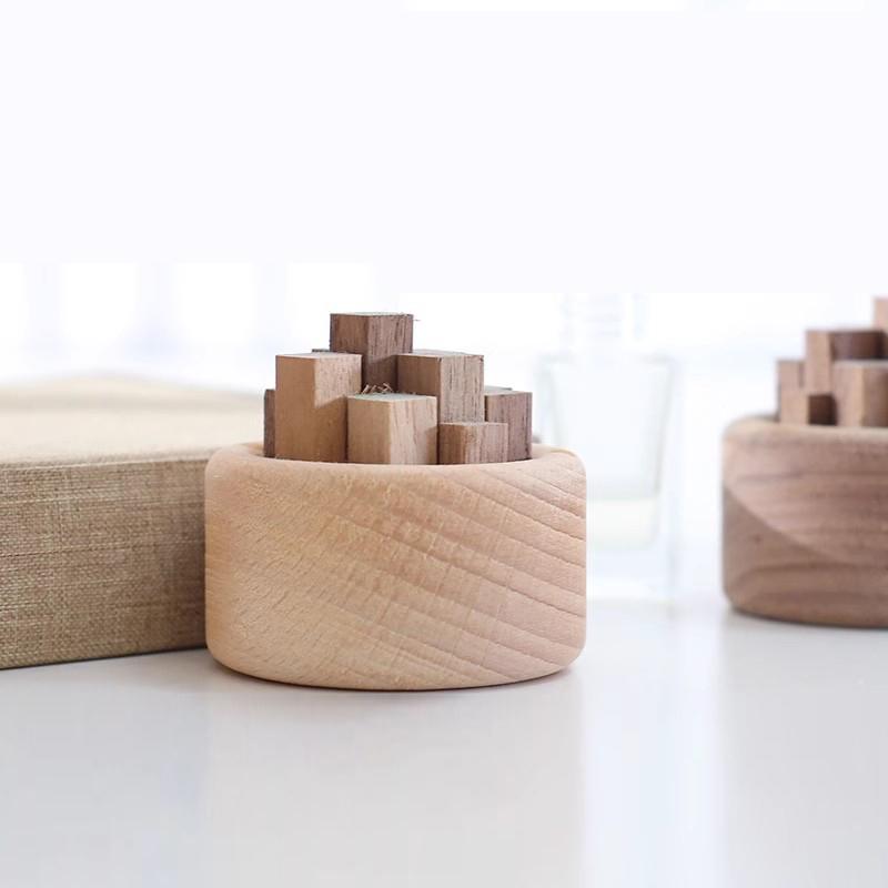 No perfume DIY fragrance diffuser aroma home room car bathroom interior accessories wooden ornaments air freshener decorations