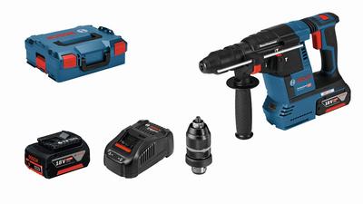 Rotary Hammer Gbh 18V-26 F 2.6J 2*5.0Ah L-Boxx - B 611910007