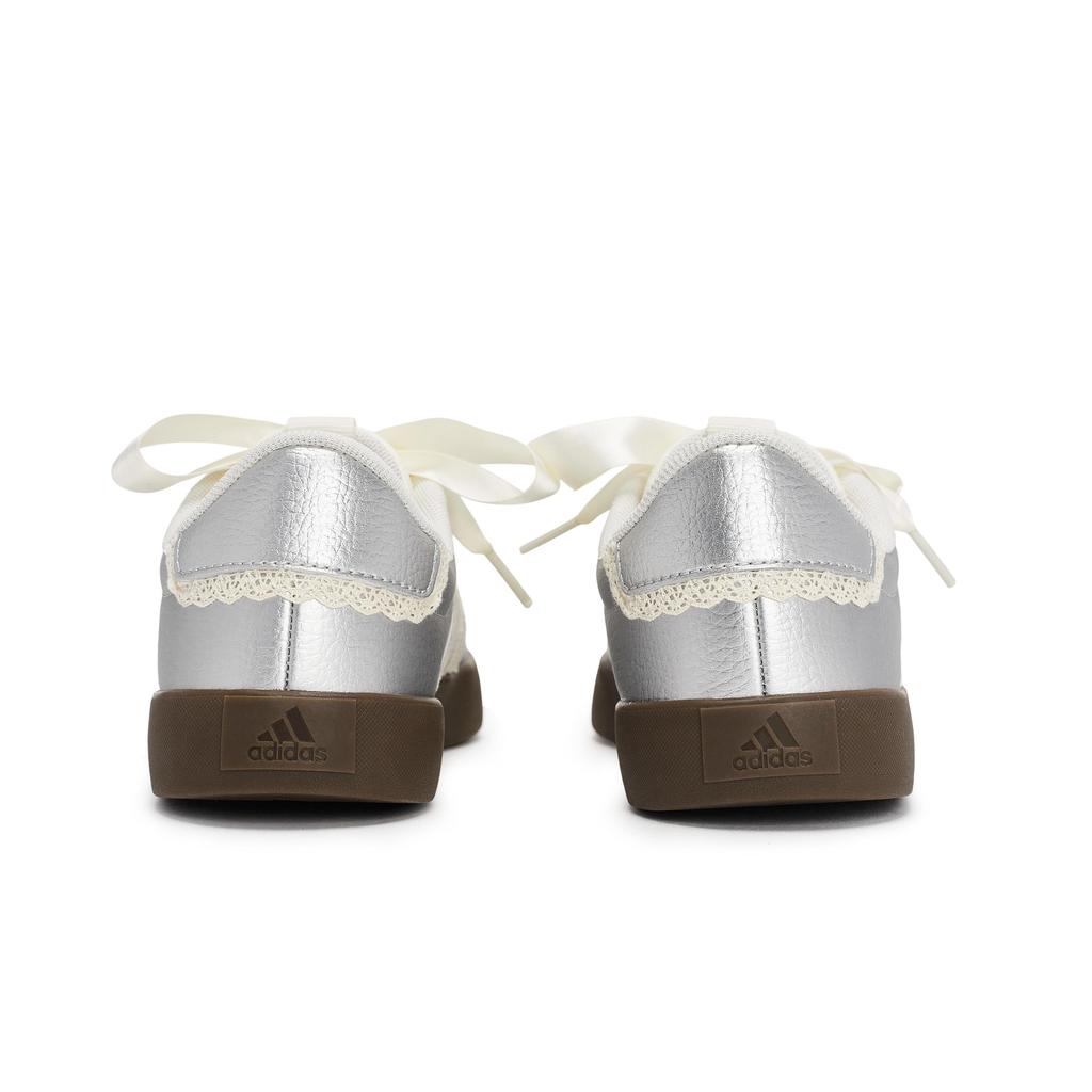 Adidas VL COURT 3.0 German Army Trainers Unisex Low Top Beige/Silver JQ7315(Team80-S-BOX)