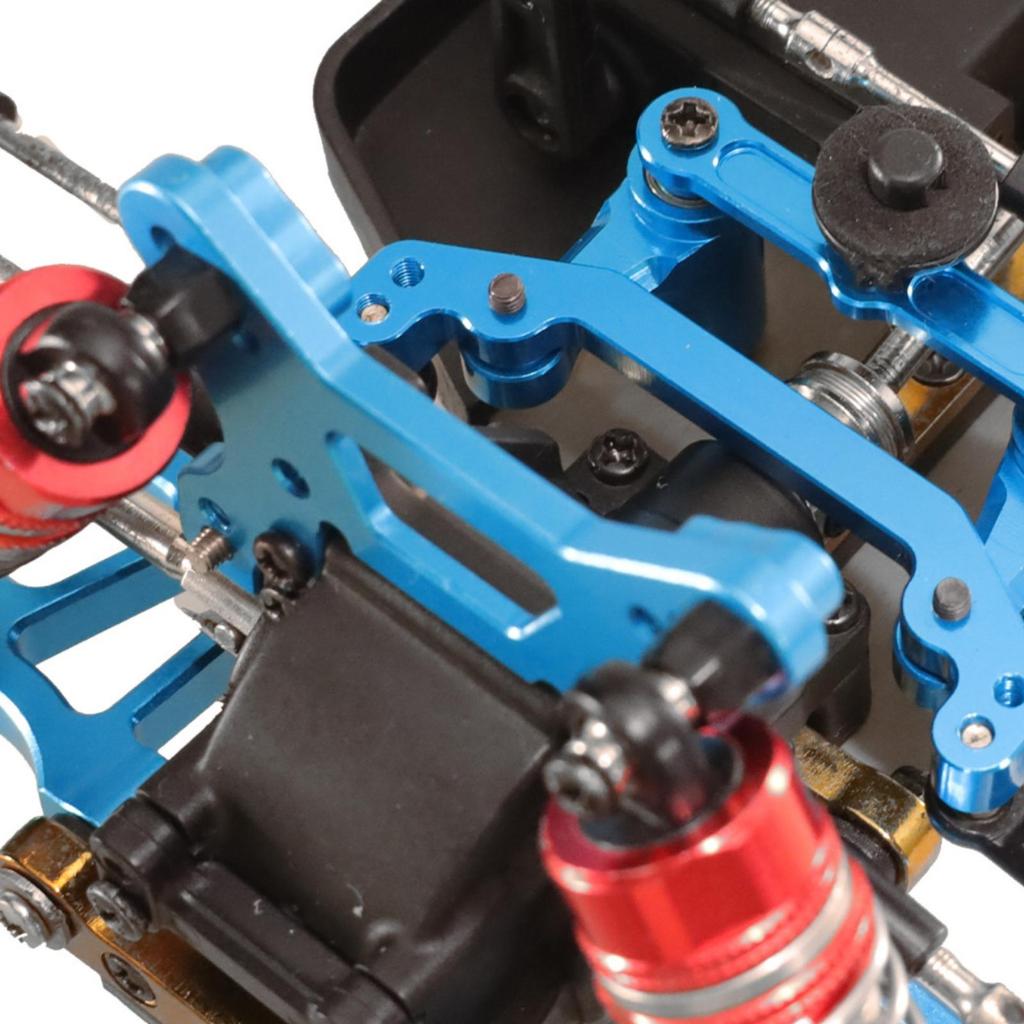 2 Pieces RC Car Shock Mount with Open-Frame Design Alloy Shock-Mounting Bracket
