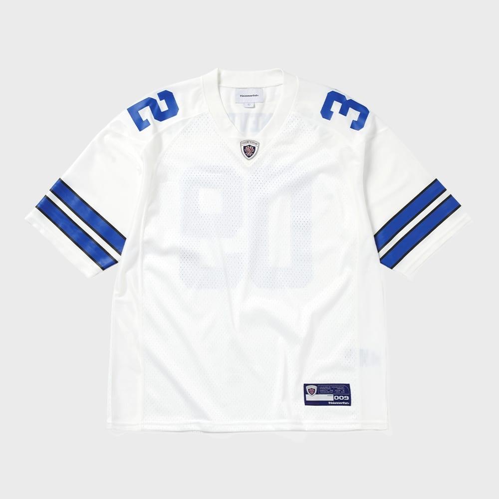 ThIs Is Never That Football Jersey White M