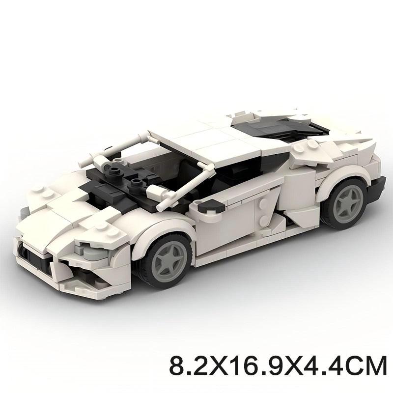 

MOC Lamborghini Huracan Конструктор Игрушечная Машина - Совместим с LEGO, Идеальный Подарок на День Рождения 420 pcs