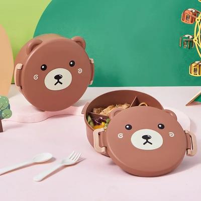 Lunch Box With Compartments Lunch Food Container With Lids  Portable Bento Box For Kids School
