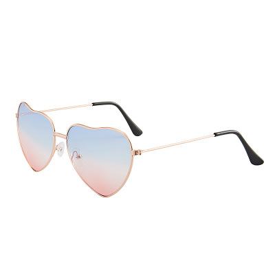 

Sunglasses Women Ladies Heart Shaped Candy Sunglasses Metal Designer Stylish Rimless LOVE Glasses Ray Men Sun Glasses Premium Other