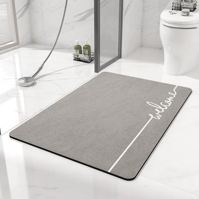 Diatom Mud Bathroom Non-slip Mat Door Carpet Toilet Foot Mat Simple Toilet Door Mat Bathroom Absorbent Mat