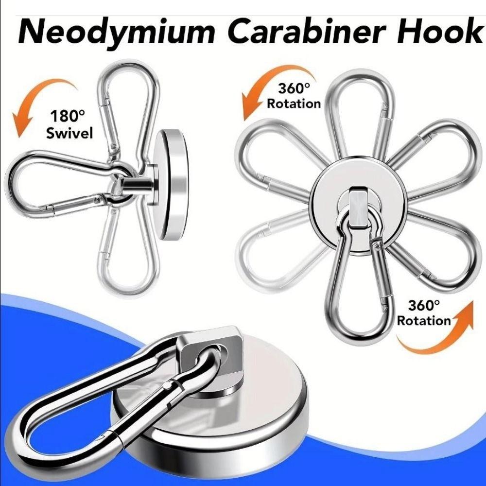 Ultra-Strong Magnetic Attraction Hooks Strong Magnetic Hook Ideal for Kitchen Hanging