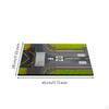 Airport Landing Strip Diorama 1:400 Scale Base Wooden