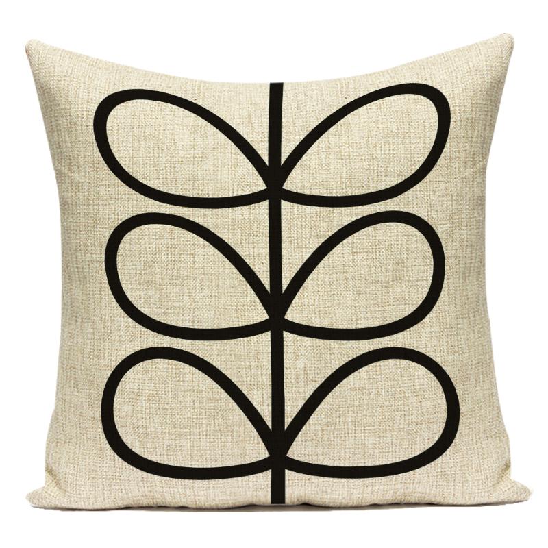 Decorative Pillows Simple Colorful Wave Stripe Geometry Polyester Pillows Cushion Covers Pillow Cover Sofa Home Decor