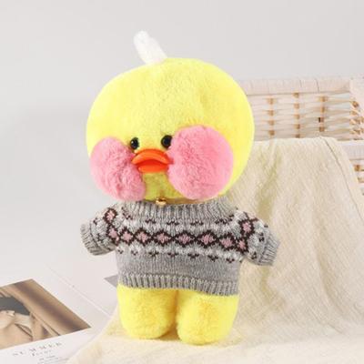 30Cm Mimi Sarı Ördek Peluş Oyuncak Giysileri Ve Sevimli Peluş Bebekler Yumuşak Hayvan Bebekleri