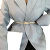 Soft Knotted Stylish Leather Belt For Women Featuring A Fashionable Minimalist Design In Colors Classic