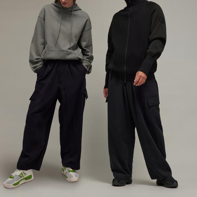 Adidas Y 3 Wide Cargo Trousers IL2057