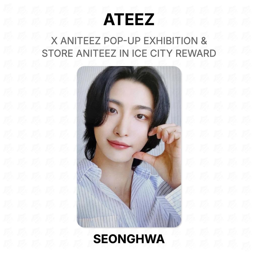 ATEEZ X ANITEEZ POP-UP EXHIBITION & STORE ANITEEZ IN ICE CITY REWARD Official Photocard