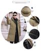 Men's Mid-Length Winter Down Jacket for Middle-Aged and Elderly