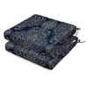 Vargottam Perfect Outdoor Indoor Square Corner Seat Cushions Water-Resistant Lounge Chair 18.5" X 16" Home Office Patio Furniture