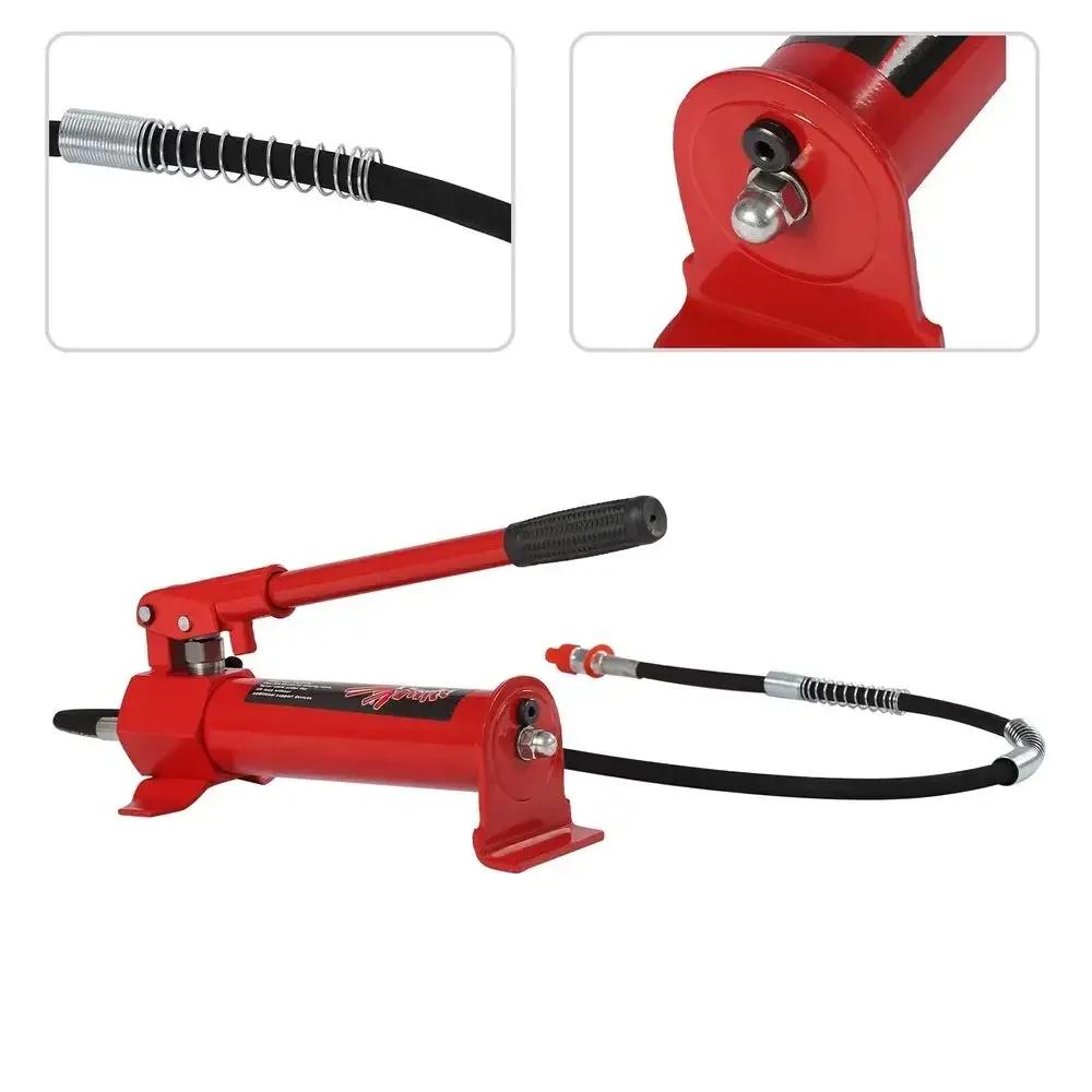 

4 Ton Porta Power Hydraulic Pump Air Operated Lift Ram for Auto Body Frame Repair червоний