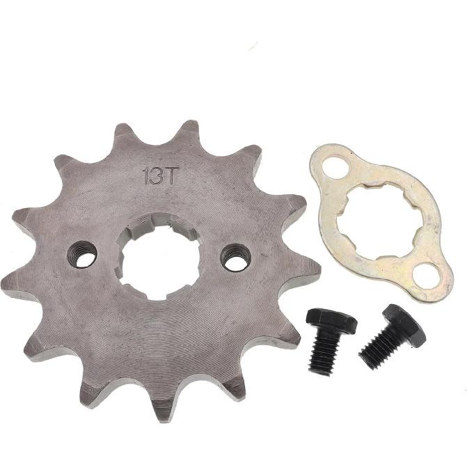 Front engine sprocket 530 11T 11 12 13 teeth 20mm compatible with 530 chain with lock buckle motorcycle off-road vehicle ATV four-wheel vehicle parts