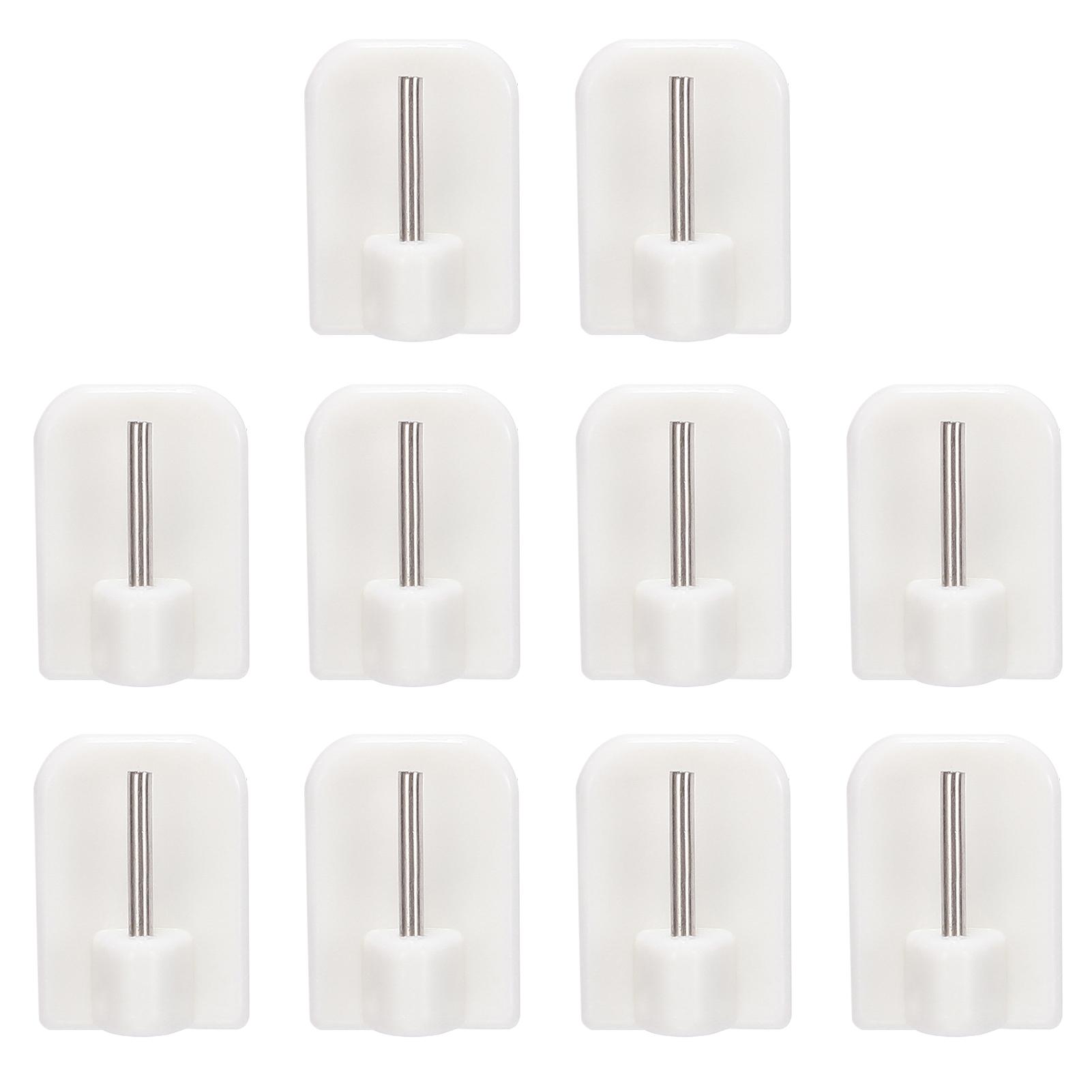 

Настенный держатель для небольших крючков для окон в ванной комнате без сверления, держатель для карниза для штор, дома, кухни, гостиной, простая установка, самоклеящиеся крючки