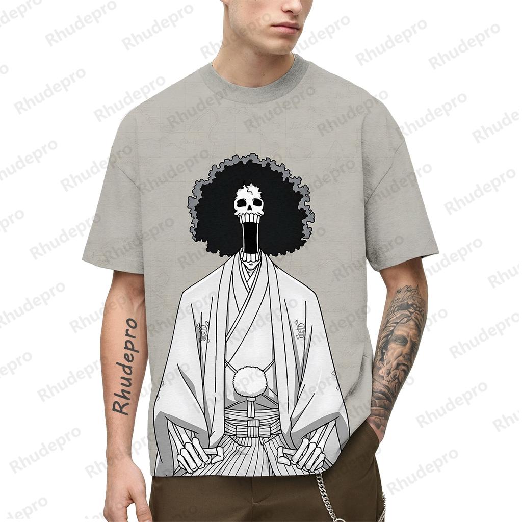 2025 Popular Anime  T-Shirt 3d Japan Men Short Sleeve One Piece Luffy Shirt Printed Men's Cosplay Clothing Tops