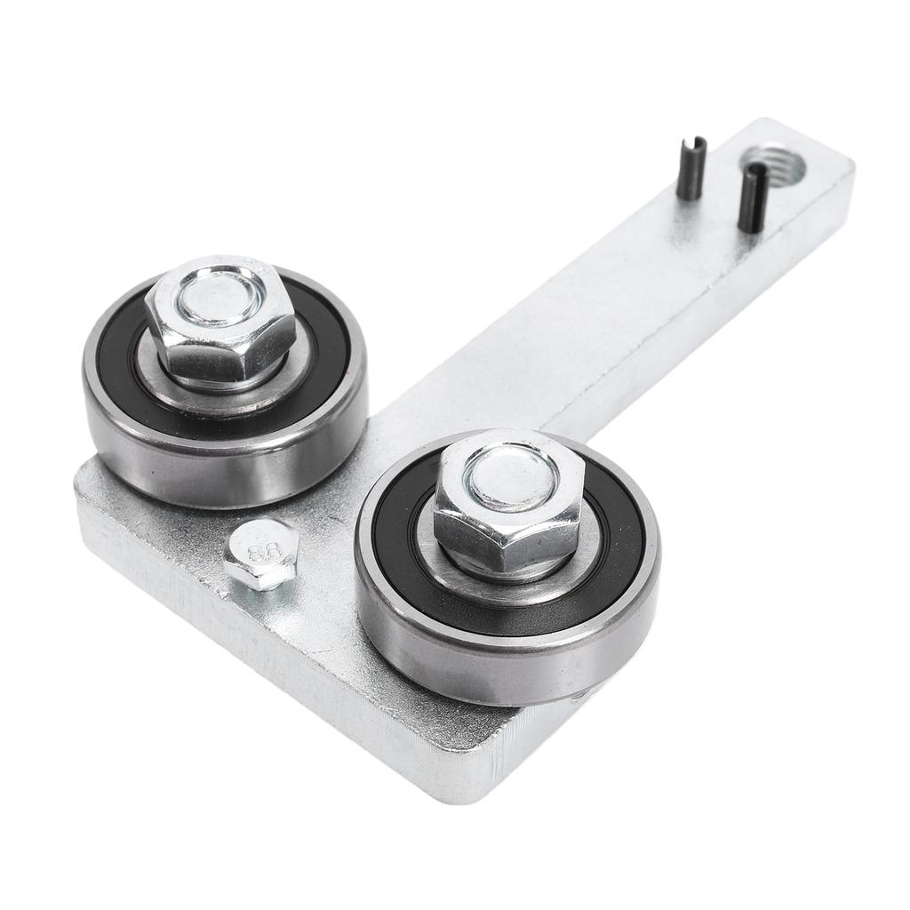 Chainsaw Bar Rail Closer Tool Steel Chainsaw Guide Bar Tightening Adjuster Repair Tool for Chain Grinding Silver