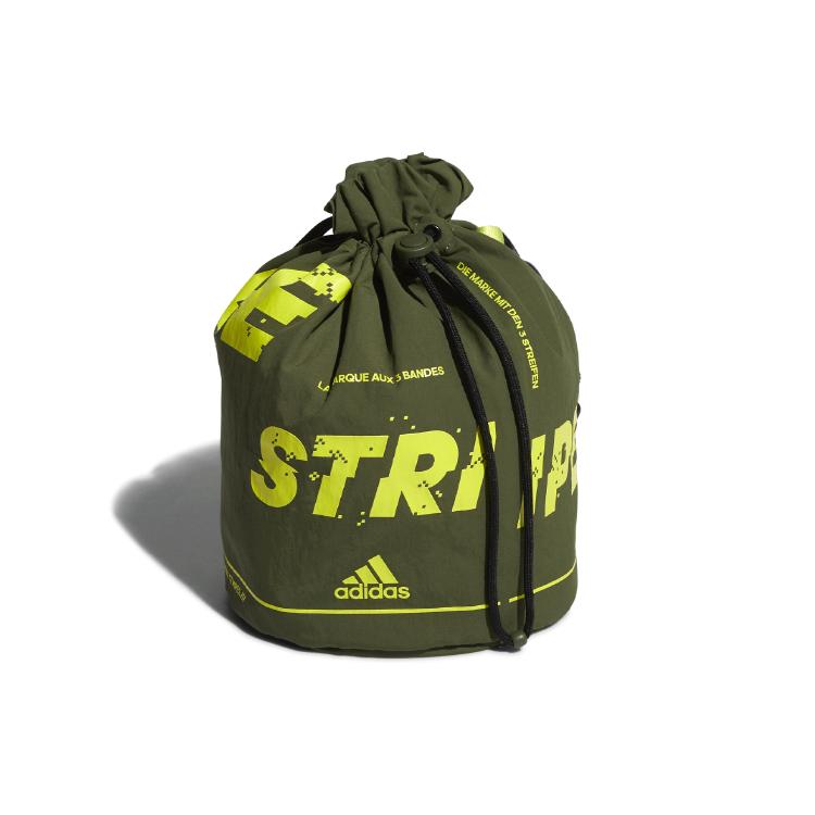 

New Adidas Polyamide Crossbody Bag Regular Unisex Green GL8611 18.0*18.0*27.9CM