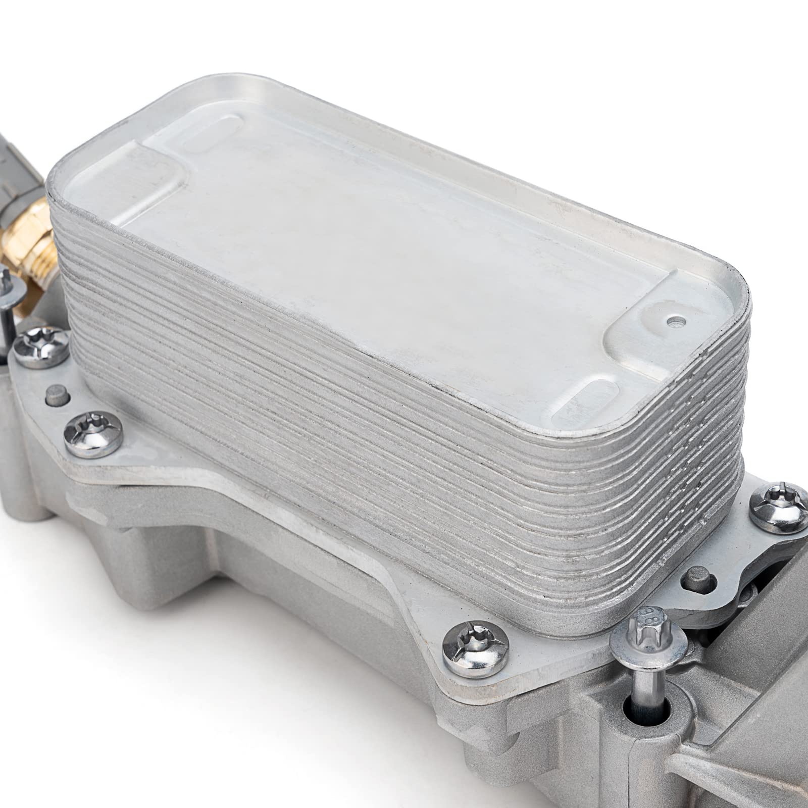 

WEILEITE 926-876 3.6 Модернизированный алюминиевый корпус масляного фильтра-охладителя для Dodge Journey Charger Aluminum 2011-2016