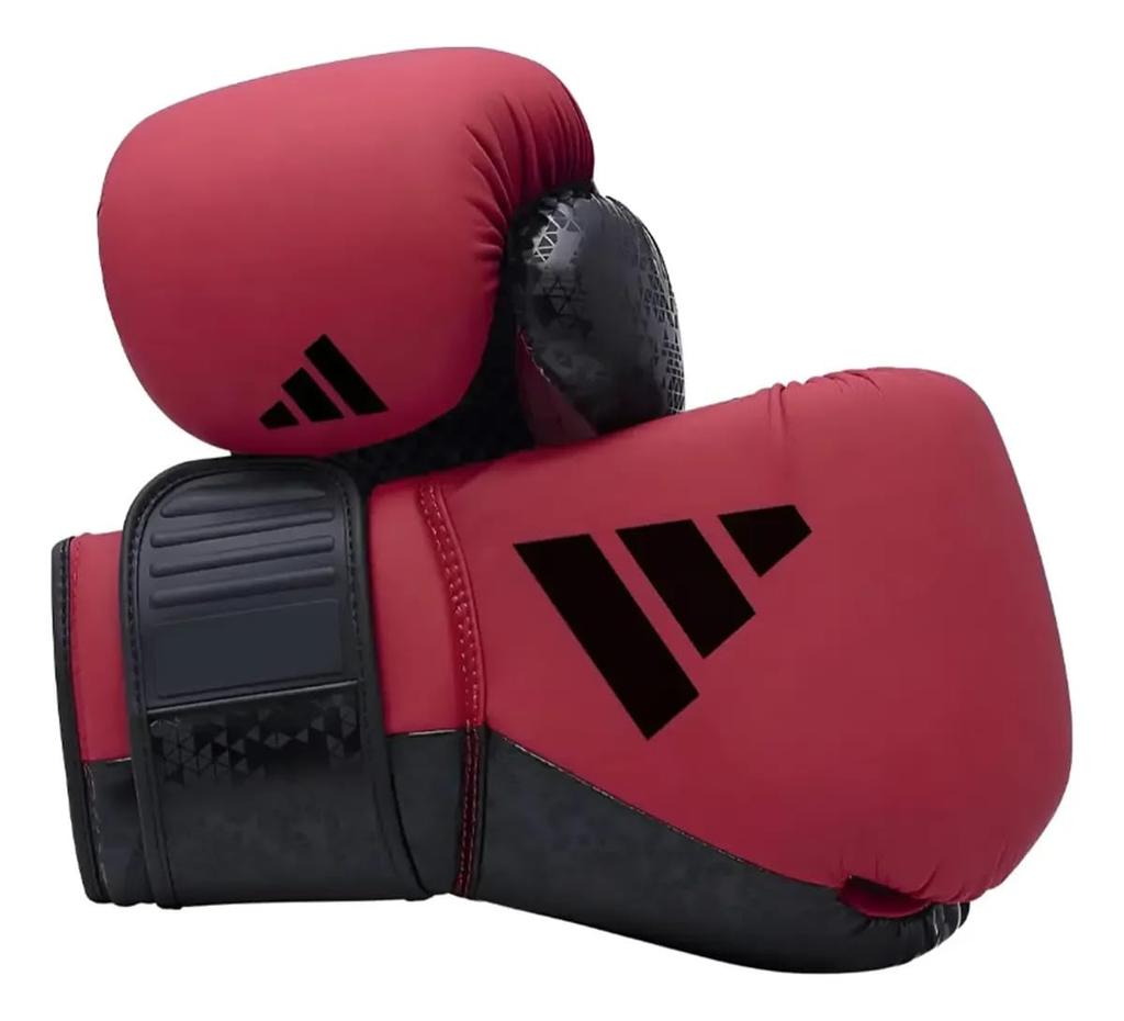 Adidas Boxing Gloves Combat 50 ADIC50TG Adidas Boxing Gloves Sparring Gloves Kickboxing FLX3.0 // (12oz, Red)