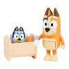 BLUEY Figure 2-Pack Baby Race | 2-Figure Pack with Chili and Baby and Cradle Accessories, 17616