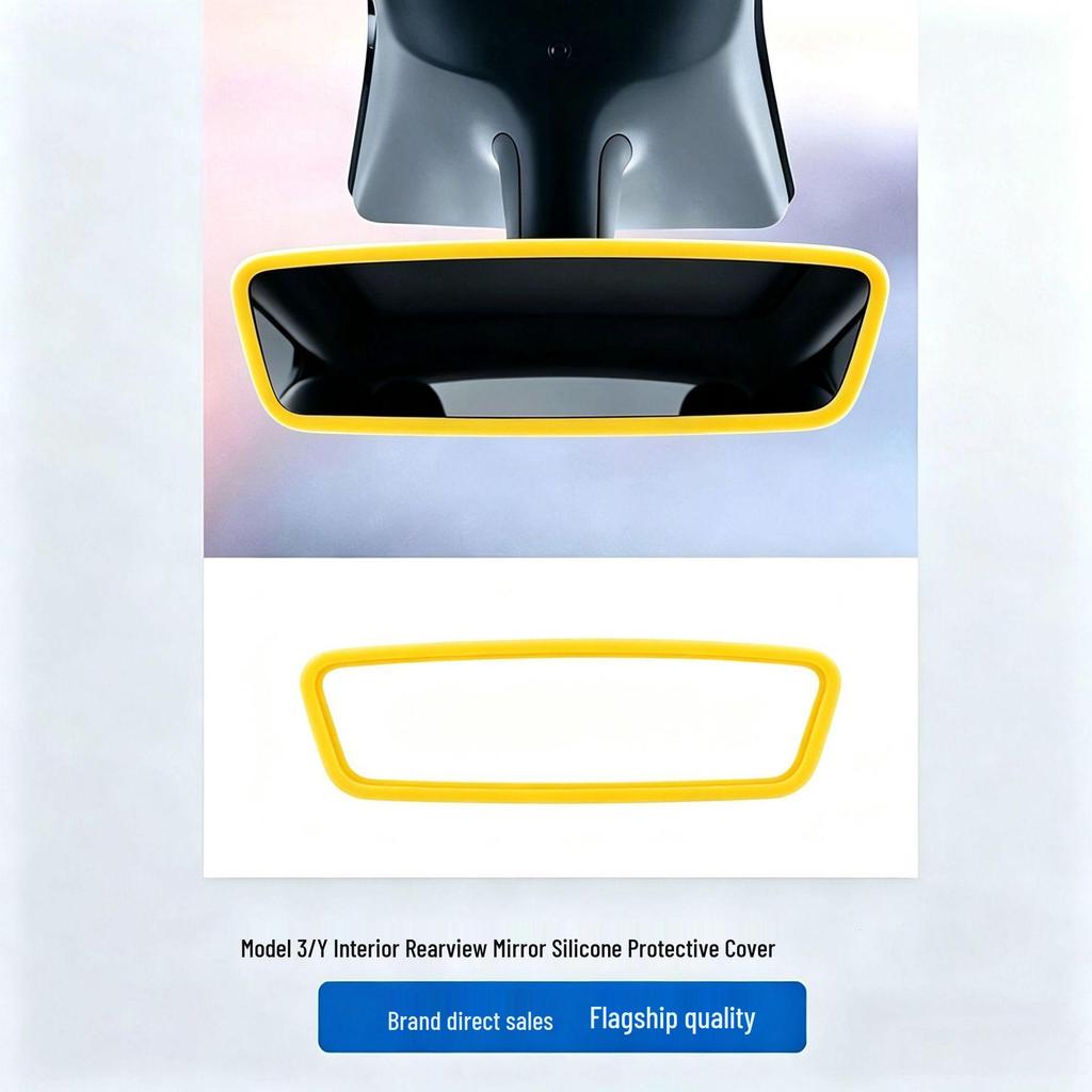 Tesla Model Y Screen Protective Silicone Case - Scratch-Resistant Decorative Accessory