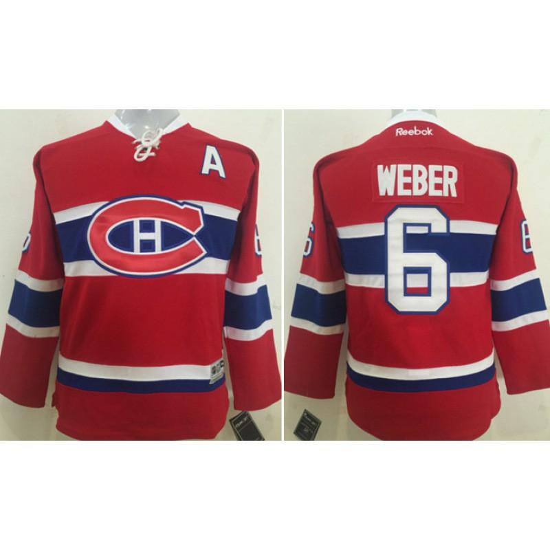 Kids Montreal Canadiens NHL Hockey Jersey