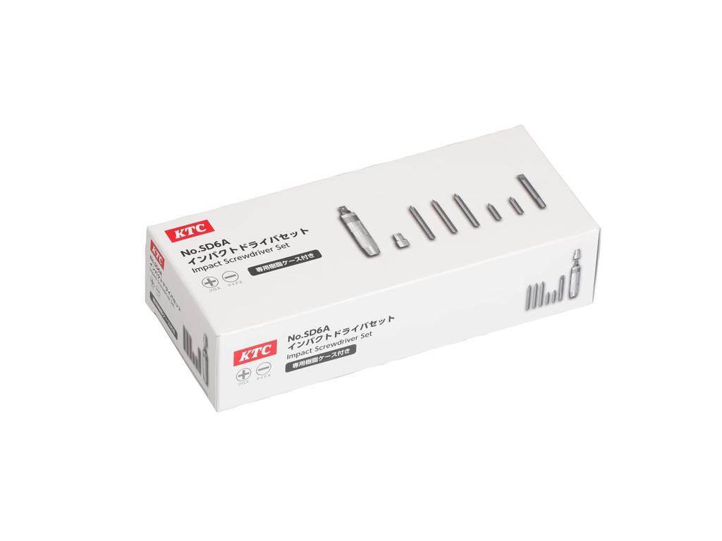 Kyoto Werkzeug Schlagschrauber Set SD6A Silber (KTC)