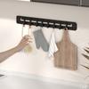 Carbon Steel Utensils Storage Row Hook Large Capacity Sundries Storage Hook  Entrance