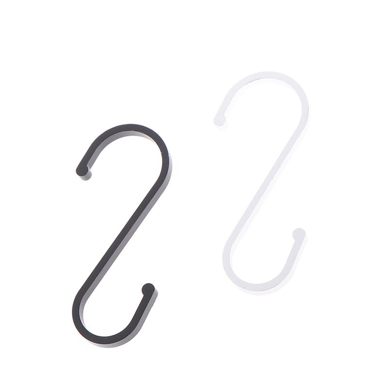 5 ks hliníkové slitiny praktické háčky ve tvaru S Kuchyňské zábradlí věšák na háček