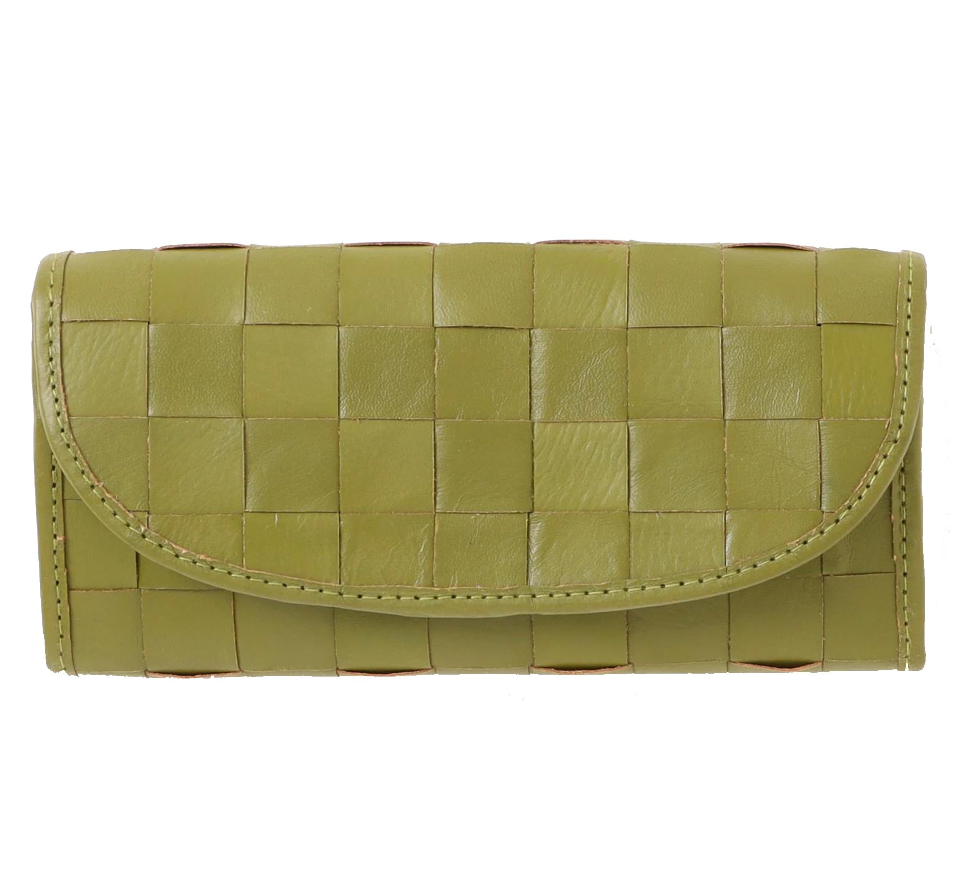 

ZUCCHERO Long Large Thin Zucchero Genuine 48768 Green Women s Wallet, Capacity, Gusset, Leather, [Video] зелений