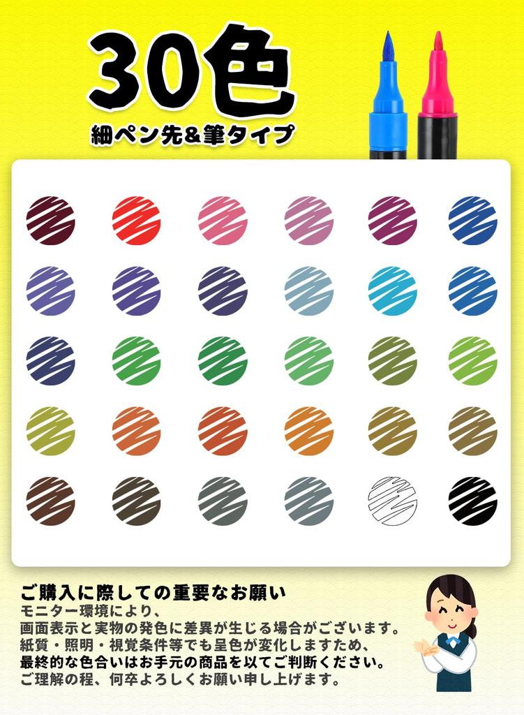 Acrylmarker 30 mit dicker und feiner Spitze zum Schreiben und Perfekt für Kunst und Set, Farben, Wasserbasiert, Ungiftig, Wasserdicht, Schnelltrocknend,
