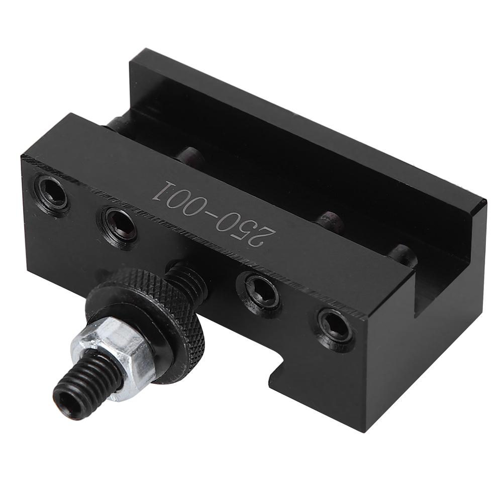 Portautensili a cambio rapido Tornitura CNC Acciaio ad alto tenore di carbonio Durevole Porta utensili per tornio(250001 )