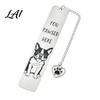 Gift for Book Lovers Cute Cat Bookmark Funny Metal Page Marker with Creative Durable Bookmark Quotes Stainless Steel Readers Lover Rust Proof