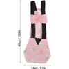Chicken Diapers for Hens, Bantam Hens Diapers for Pet Ducks Pet Duck Supplies Goose Clothes Reble Washable Pet Diapers with Bow Tie Nylon Buckle for